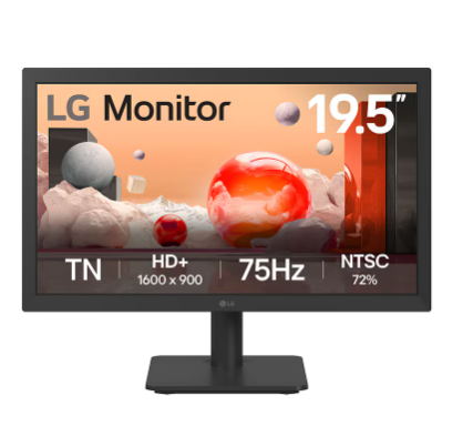 MONITOR LG 19.5" LED 1600 x 900 16:09 HDMI 75HZ