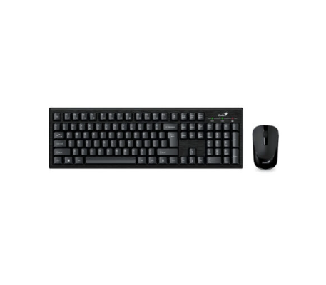 TECLADO+MOUSE GENIUS KM-8101 WIRRELES 2.4GHZ/INDICADOR DE BATERIA