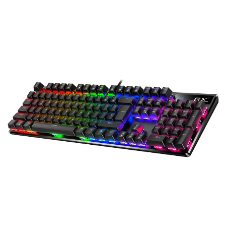 TECLADO GENIUS GAMING SCORPION K12 MECANICO /NEGRO /RGB /TECLA COPILOT /FULL